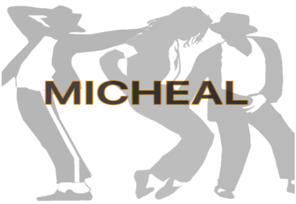 A drawing of Michael Jackson's iconic poses by Jessica Quizhpe
